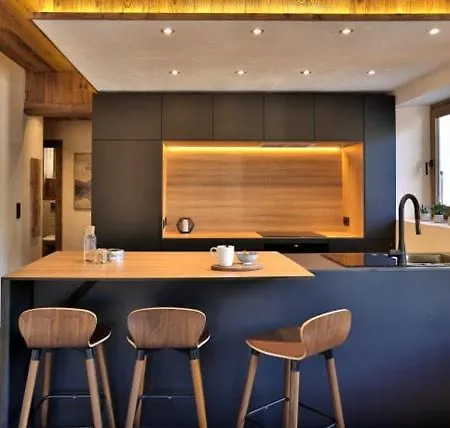 Alpine Luxury Flat Heart Of Megeve, 2 Min * Megève