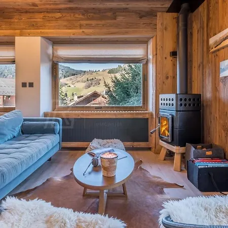 Апартаменти Alpine Luxury Flat Heart Of Megeve, 2 Min